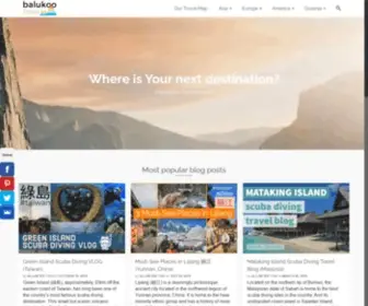 Balukootravel.com(Balukoo Travel Blog) Screenshot