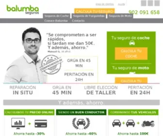 Balumba.es(Seguros Baratos de Coche y Moto) Screenshot