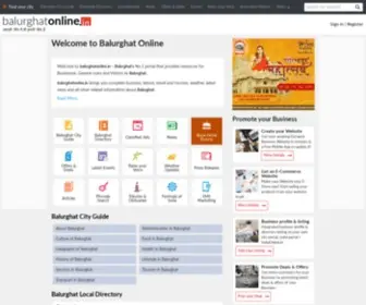 Balurghatonline.in(Balurghat (West Bengal)) Screenshot