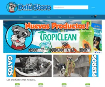 BaluStore.cl(Tienda Para Mascotas Online) Screenshot