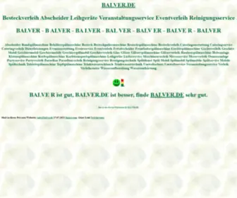 Balver.de(Spülmobil) Screenshot