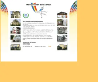 Balzalthaus.ch(Balz Althaus) Screenshot