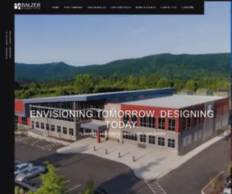 Balzer.cc(Architectural, Engineering & Surveying Services In Virginia) Screenshot