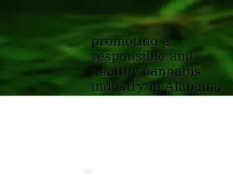 Bamacannabis.org(The Alabama Cannabis Industry Association Website Welcome to the Alabama Cannabis Industry Association Website) Screenshot