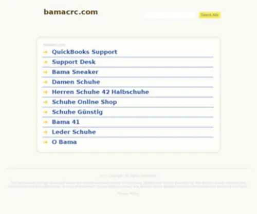 Bamacrc.com(Apache HTTP Server Test Page) Screenshot