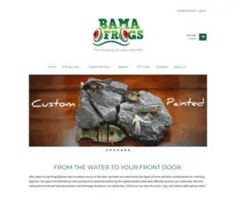 Bamafrogs.com(Bama Frogs) Screenshot