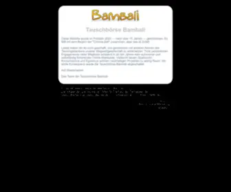 Bambali.net(Tauschbörse) Screenshot