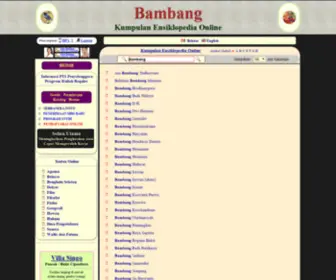 Bambang.web.id(Bambang) Screenshot