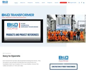 Bambangdjaja.com(Power Distribution Transformer) Screenshot