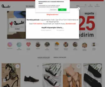 Bambiayakkabi.com.tr(Ayakkabı ve Çanta Modellerinde Şıklığın Adresi) Screenshot