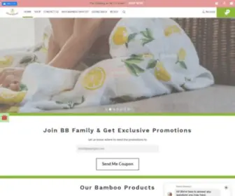 Bambibamboo.com(Softest Baby Towels & Blankets) Screenshot