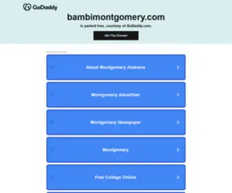 Bambimontgomery.com(Bambimontgomery) Screenshot