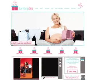 Bambinobox.com.au(Monthly Gift Subscription Service for the love of our lives) Screenshot