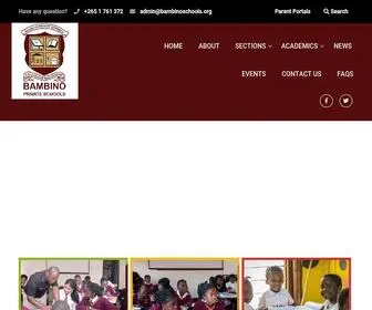 Bambinoschools.com(Bambino Private Schools) Screenshot