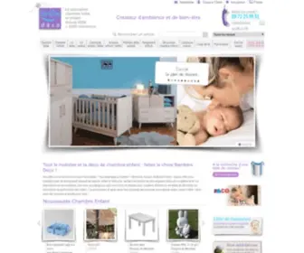 Bambinsdeco.com(Le spécialiste de la chambre enfant et bébé) Screenshot