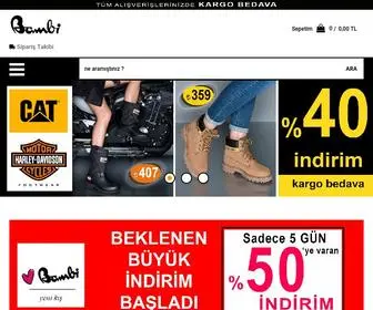 Bambistore.com.tr(Ayakkabı ve Çanta Modellerinde Şıklığın Adresi) Screenshot