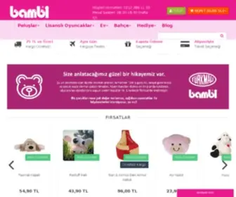 Bambitoys.com(Bambitoys Peluş Oyuncaklar) Screenshot