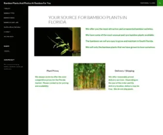 Bamboo4U.com(Bamboo4U) Screenshot