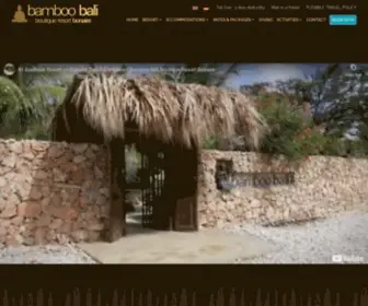 Bamboobalibonaire.com(Bamboo Bonaire) Screenshot