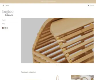Bambooblanco.com(Bamboo Blanco) Screenshot
