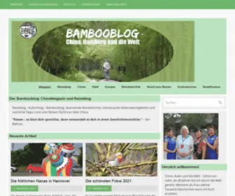 Bambooblog.de(China-Reiseblog und mehr) Screenshot