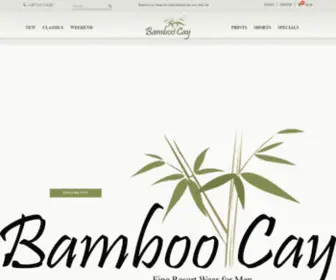 Bamboocay.com(Bamboo Cay® Official Site) Screenshot