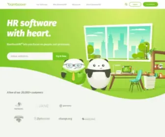 Bamboohr.com(HR Software with Heart) Screenshot