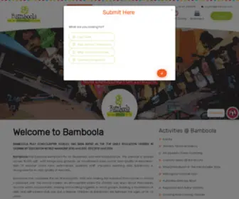 Bamboolachennai.com(Bamboola (Play School) Screenshot