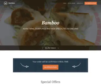 Bamboopiedmont.com(Order Online for Takeout / Pickup. Here at Bamboo) Screenshot