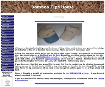 Bamboorodmaking.com(BambooRodmaking Tips) Screenshot