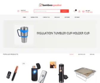 Bamboospeaker.com(Barbecue) Screenshot