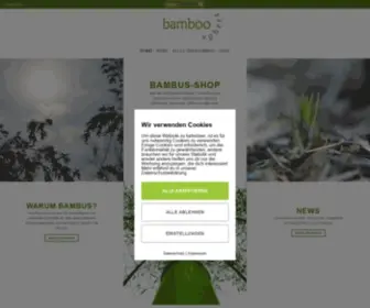 Bamboosphere.de(Start) Screenshot