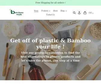 Bamboostyleinc.com(BambooStyle) Screenshot