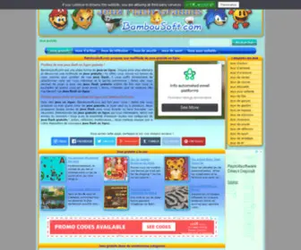Bambousoft.com(Jeux gratuits en ligne et jeux flash gratuit sur) Screenshot
