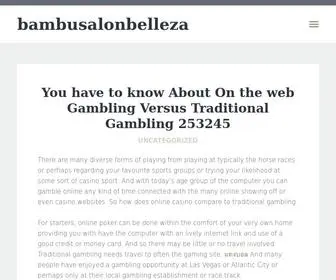 Bambusalonbelleza.com(bambusalonbelleza) Screenshot