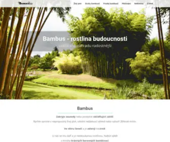 Bambusar.cz(Bambus zakryje sousedy nebo vytvoří uklidňující zátiší. Za 2) Screenshot