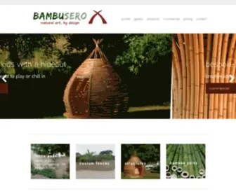 Bambusero.co.nz(NZ bamboo fencing) Screenshot