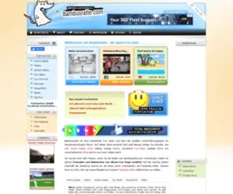 Bambusratte.com(Bambusratte die Fun Spiele Seite) Screenshot