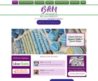 Bamdesserts.com(Desserts) Screenshot