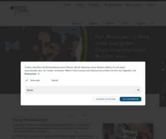 Bamf.de(Bundesamt für Migration und Flüchtlinge) Screenshot