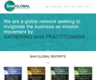 BamGlobal.org(Global Network of BAM Partners) Screenshot