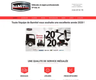 Bamitel.com(Véhicules et engins professionnels) Screenshot