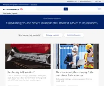 Baml.com(Bank of America & BofA Securities) Screenshot