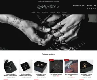 Bammerch.com(Official Bam Margera Merchandise store) Screenshot