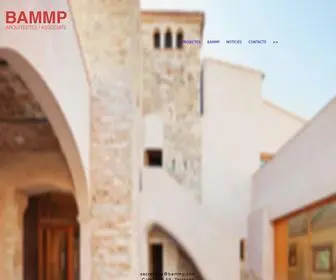 Bammp.com(BAMMP Arquitectes) Screenshot