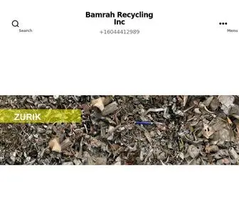 Bamrahrecycling.ca(Bamrah Recycling INC) Screenshot