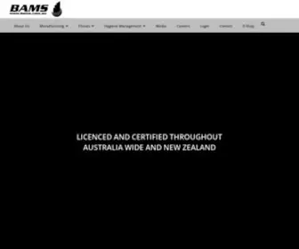 Bams.com.au(Home) Screenshot