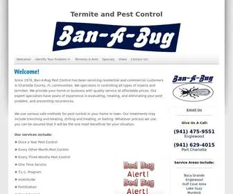 Ban-A-Bug.com(Bug, Inc) Screenshot