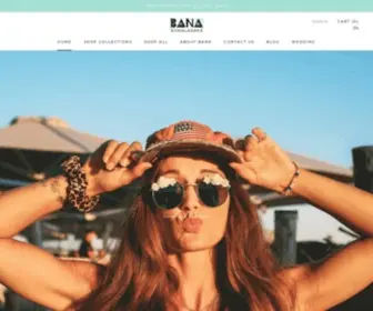 Bana-Sunglasses.com(BANA Studio) Screenshot