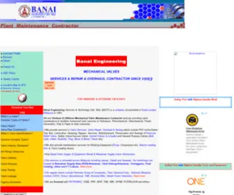 Banai.com.my(Valves Services) Screenshot
